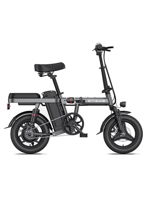 ENGWE T14 350W 20 MPH Bicicleta eléctrica de viaje compacta y plegable